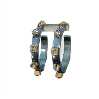 Smith & Co - Women's Metallic Metal Hoop Earring