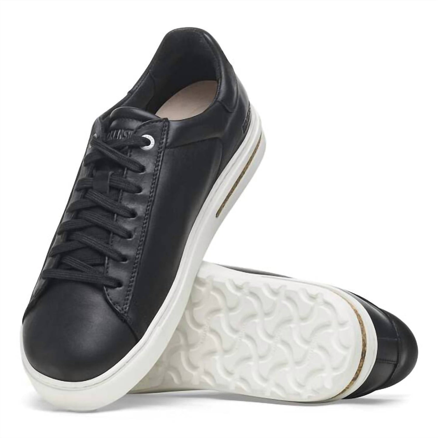 Birkenstock - Women's Bend Low Natural Leather Sneakers