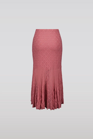 Saemdi - Women's Crinkled Jersey Skirt