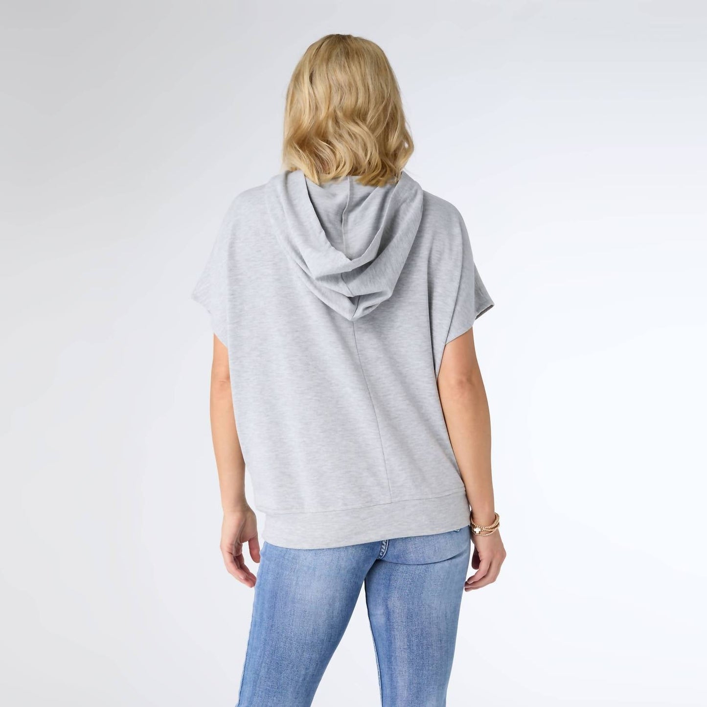 Coco + Carmen - Vintage Look Americana Patriotic Hooded Top
