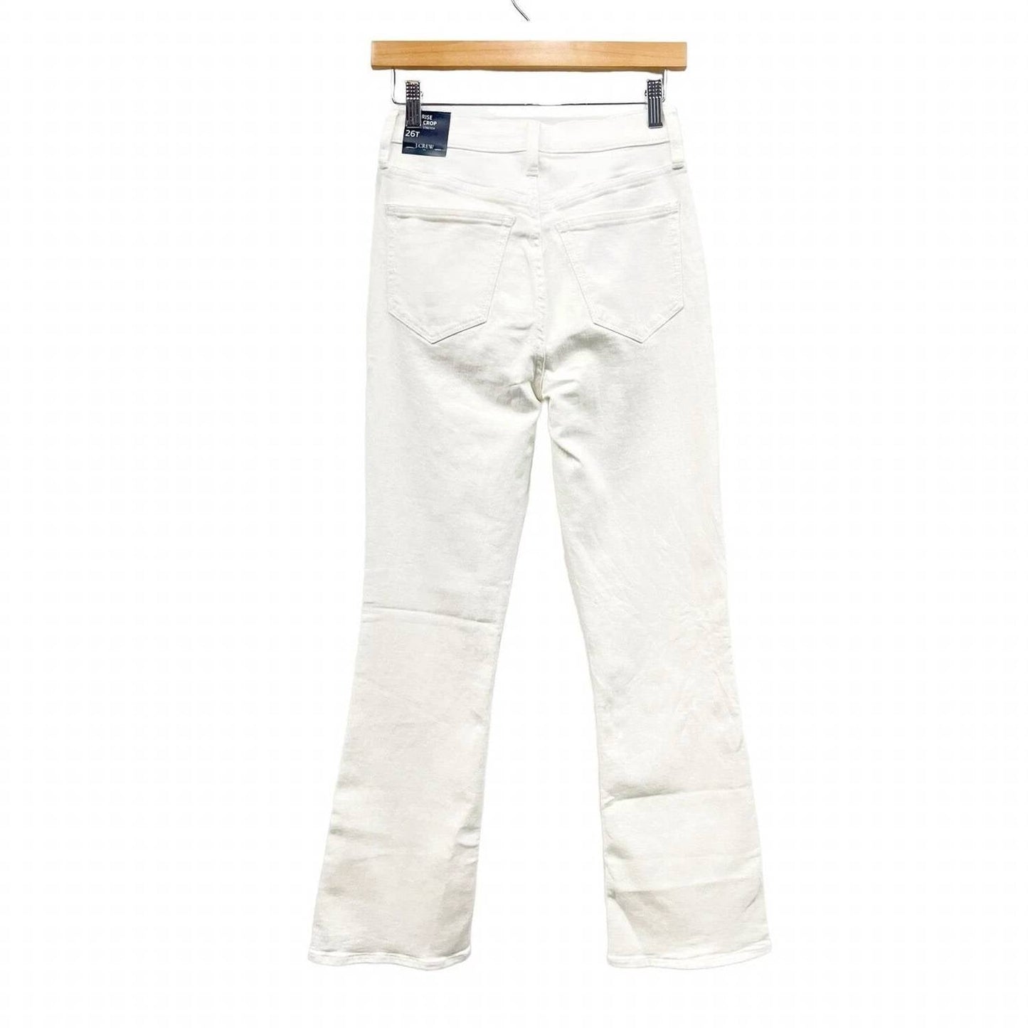 J.Crew - High-rise Flare Crop Jean In All-day Stretch - Tall