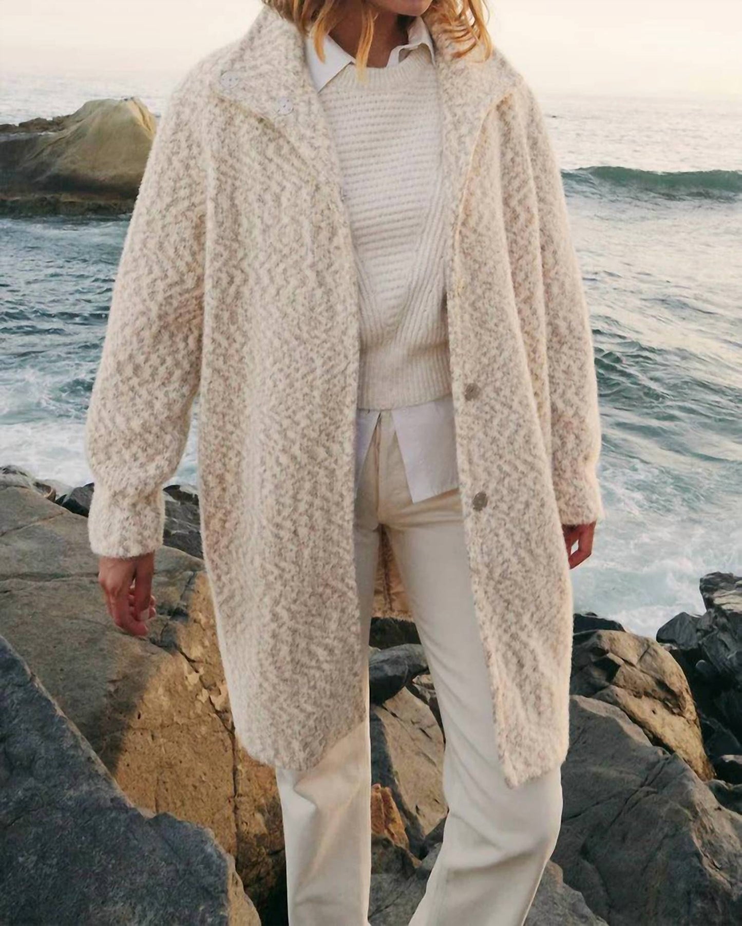 Z Supply - Connor Mohair Knit Coat