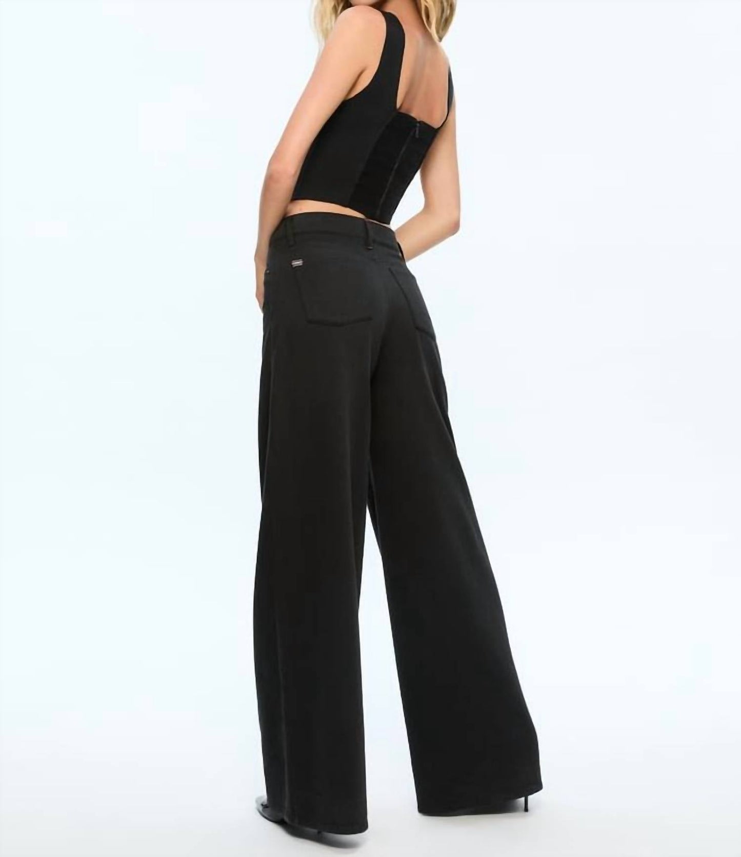 Alice + Olivia - Breslin Band Tee Corset Top