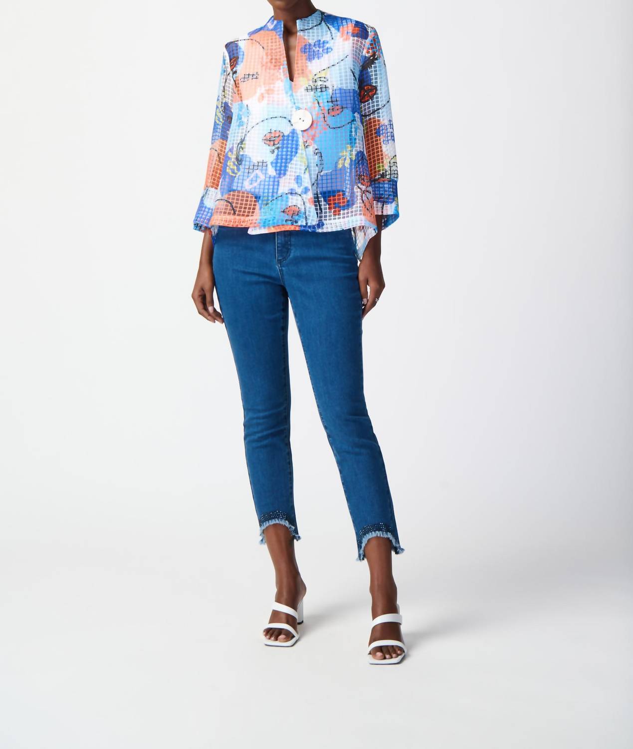 Joseph Ribkoff - Skinny Slim Crop Jeans