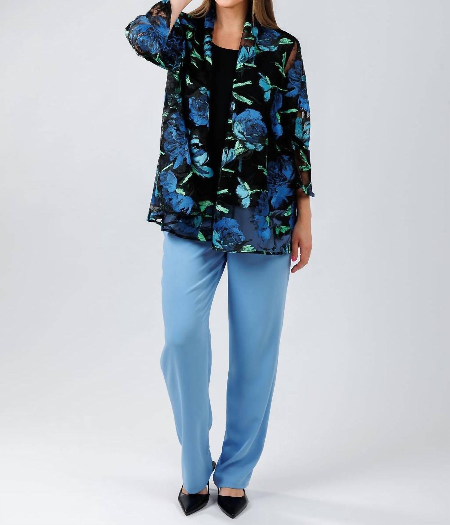 Caroline Rose - Women's Bella Embroidered Cardigan