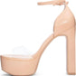 Chinese Laundry - Women's Asher Platform Sandals With Clear Strap