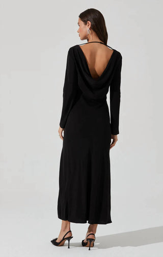 Astr - Decima Cowl Neck Maxi Dress