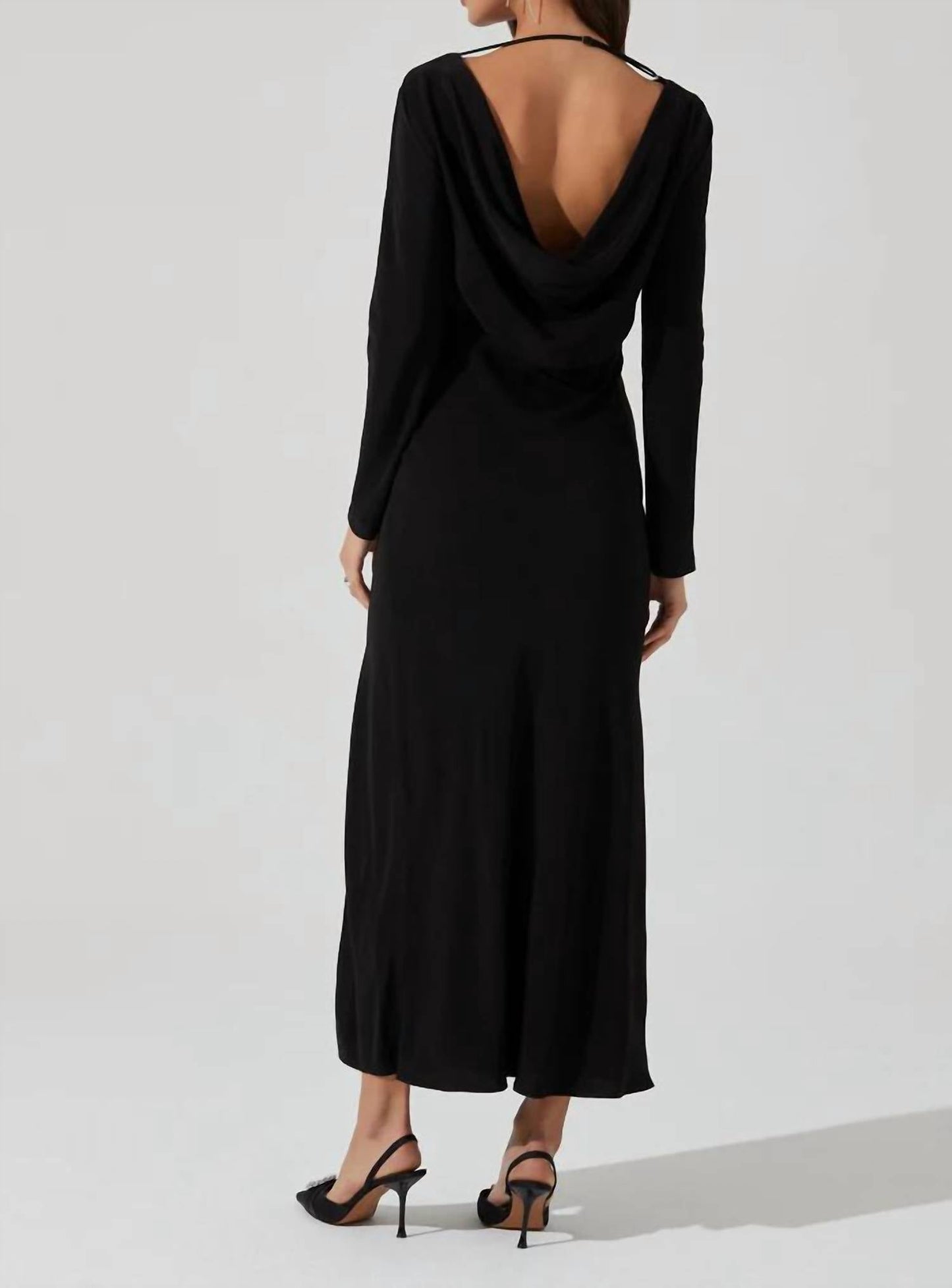 Astr - Decima Cowl Neck Maxi Dress