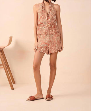 Dress To - Cupuaçu Lagoon Printed Shorts