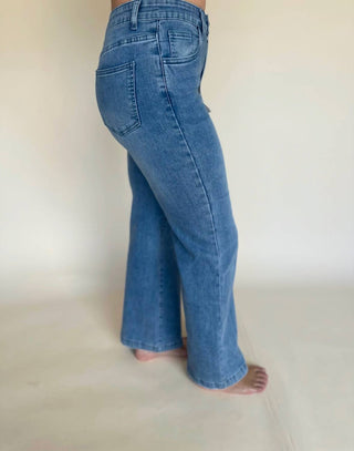 Coco + Carmen - Everstretch Wide Leg Jeans