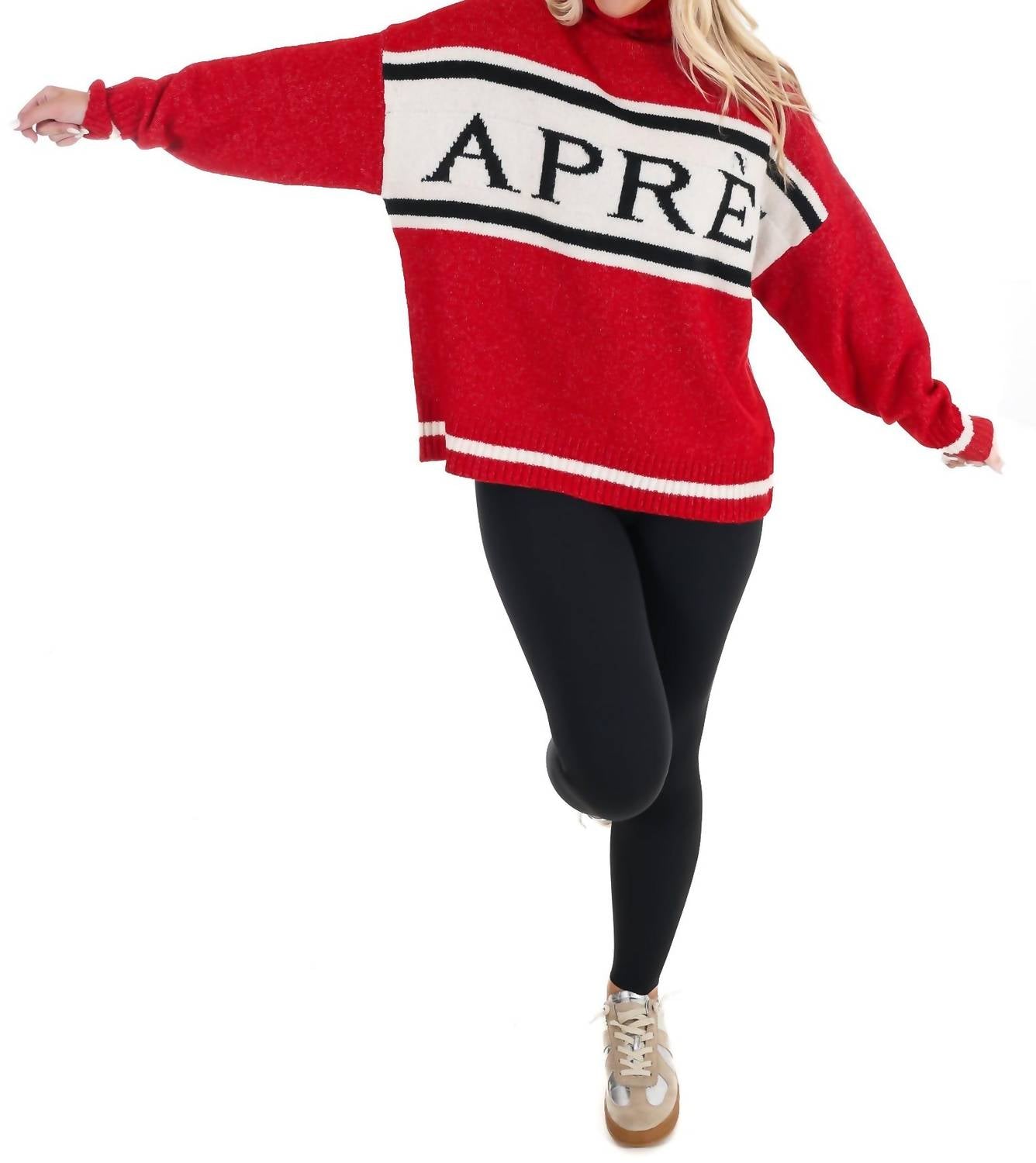 Blu Pepper - Apres Turtleneck Knit Sweater