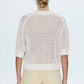 Pistola - Emma Open Knit Short Sleeve Polo