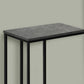 Accent Table, C-Shaped, Space-Saving Functionality