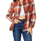 Double Take - Plaid Button-Up Shirt with Contemporary Flair