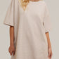 Anniewear - Knit T-shirt Mini Dress