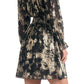 Elan - Long Sleeve V-neck Dress