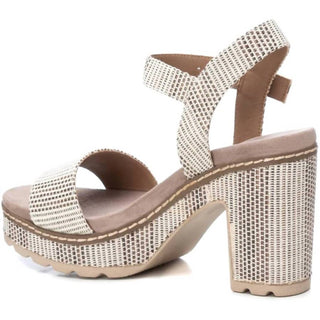 Xti - WOMEN'S HEELED PLATFORM SANDALS