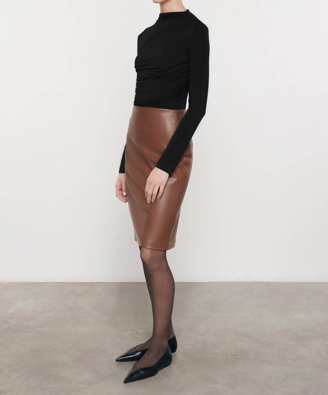 Enza Costa - Long Sleeve Twist Top