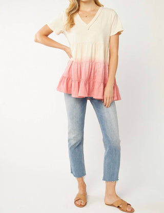 Entro - Ombre Tiered Top