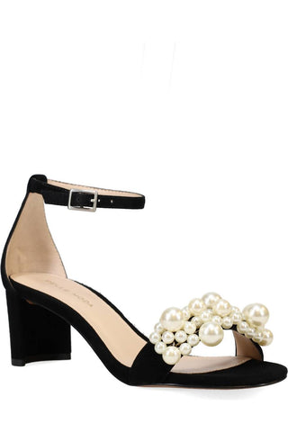 Pelle Moda - Women's Vacie Imitation Pearl Sandal