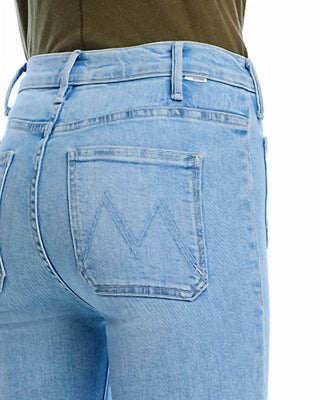 Mother - Hustler Patch Pocket High Rise Ankle Jeans