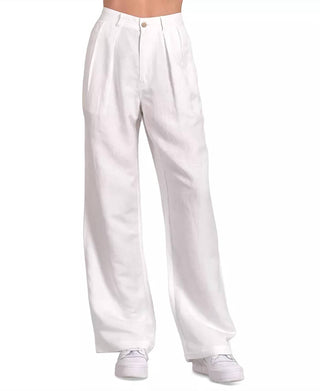 Elan - Linen Pleated Front Pants