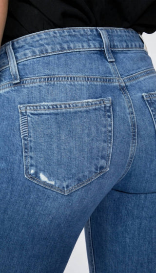Paige - Vintage Colette Crop Flare Jeans