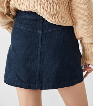 Free People - Ray Cord Mini Skirt