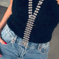 Avenue Chic - Women's Statement Arrow Gypsi Necklace