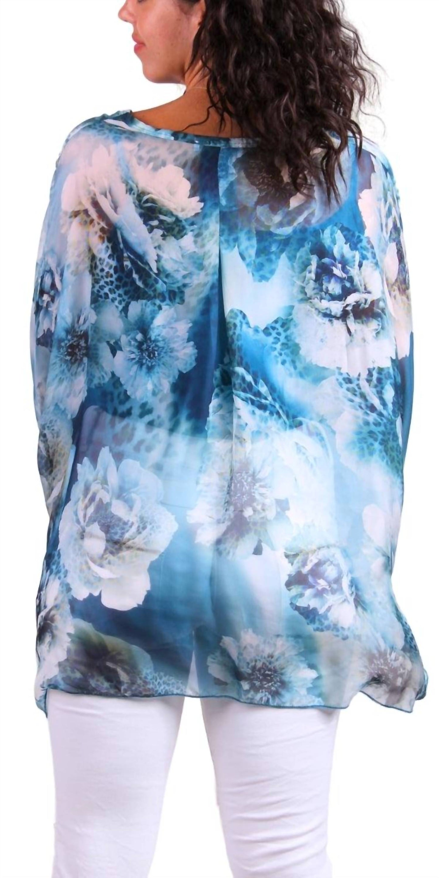 Gigi Moda - Angelo Jungle Silk Blouse