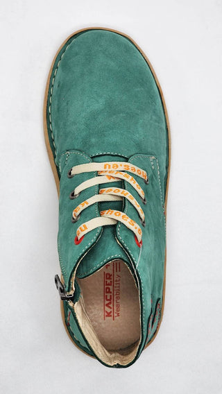 Kcr Group - Women's Old-Fashioned Zip-Up Leather Boots