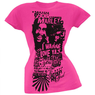 Bob Marley - Women's Wanna Love Ya T-shirt