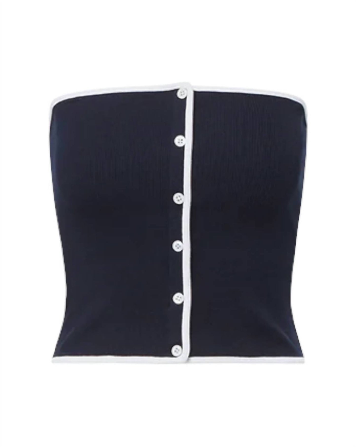Veronica Beard - Valley Knit Strapless Top