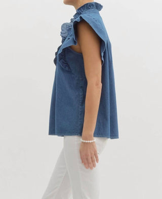 Entro - Ruffled Romance Top