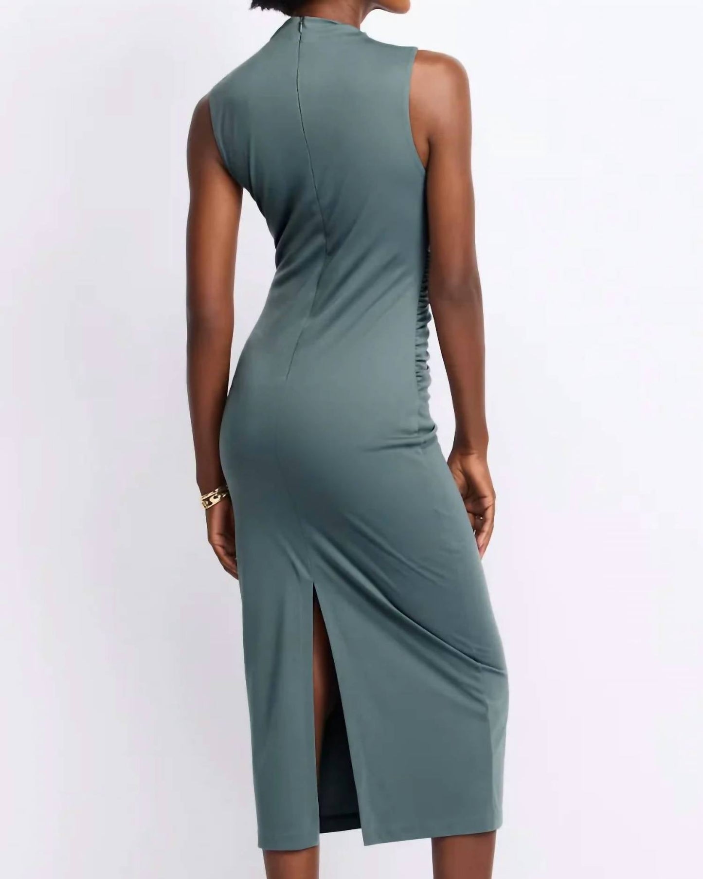 Steve Madden - Alison Sleeveless High Neck Knit Dress