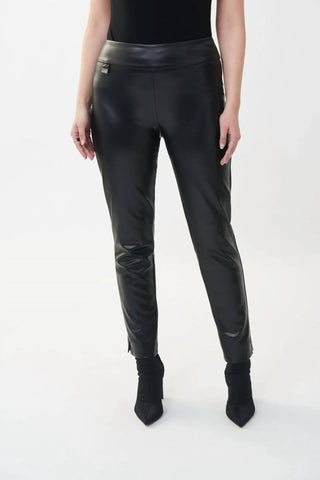Joseph Ribkoff - Faux Leather LDS Slimming Pant