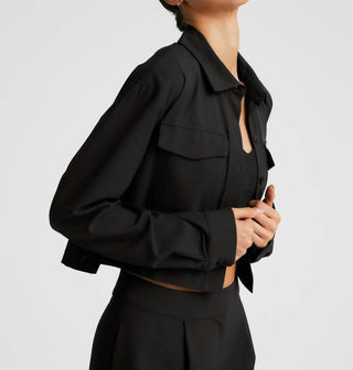 Beyond Yoga - Midtown Cropped Jacket