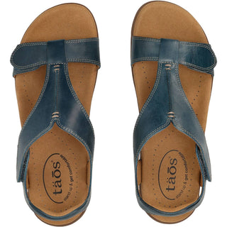 Taos - Women's Taos The Show Petrol Sandal