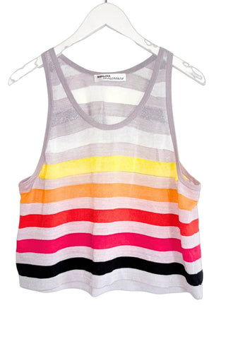 Replica Los Angeles - Sunset Stripe Boxy Tank Top
