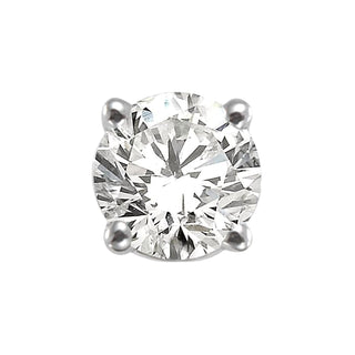 Aamiaa - 1.00 Carat Natural Diamond Round Brilliant Stud Earrings
