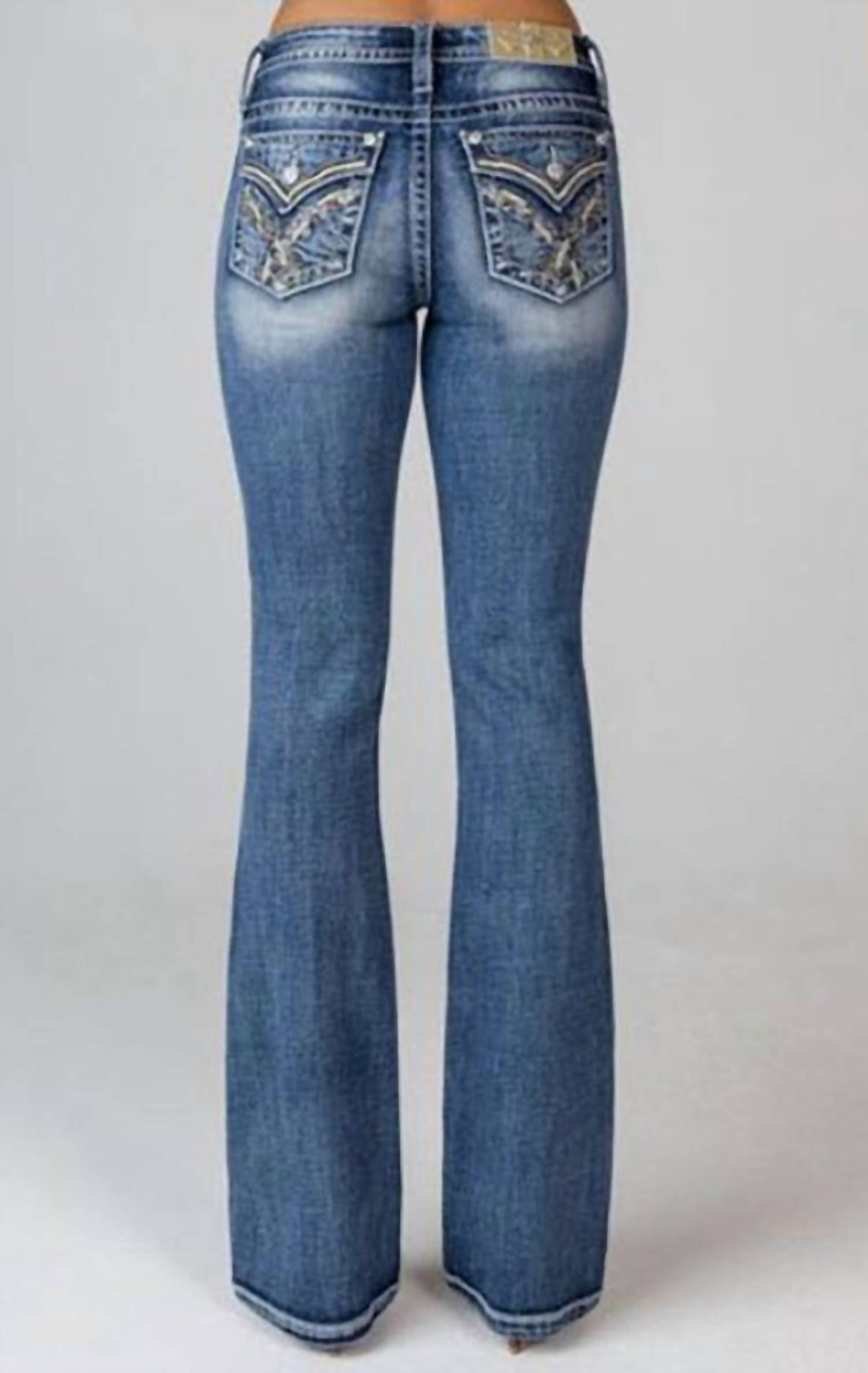Miss Me - Women's Mid-rise Boot Cut Jean