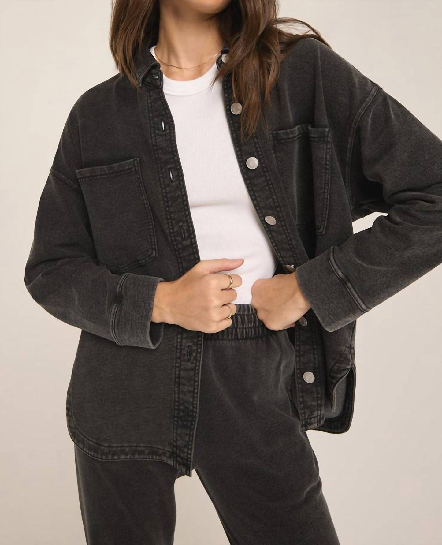 Z Supply - All Day Knit Denim Jacket