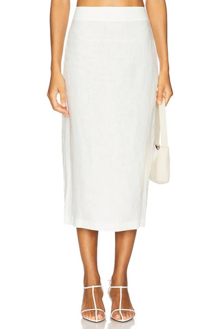 Enza Costa - Linen Pencil Skirt