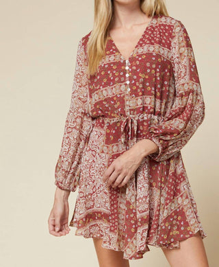 Entro - Paisley Print Dress