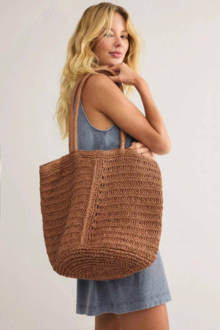 Z Supply - Las Lomas Straw Tote Bag