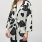 Joseph Ribkoff - Floral Print Knit Coat