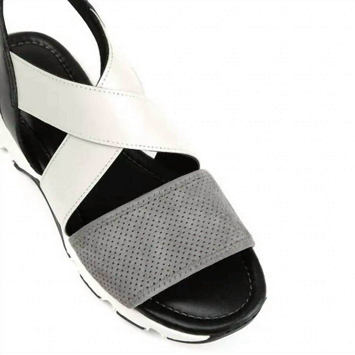 All Black - WOMEN CROSS STRAP & BAND SANDAL