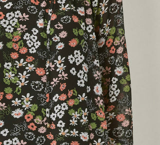 Entro - Floral & Ruffle Blouse