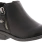 Nina Girl'S Elma Toddler Slip On Boot Black Size 7 M Us Little Kid