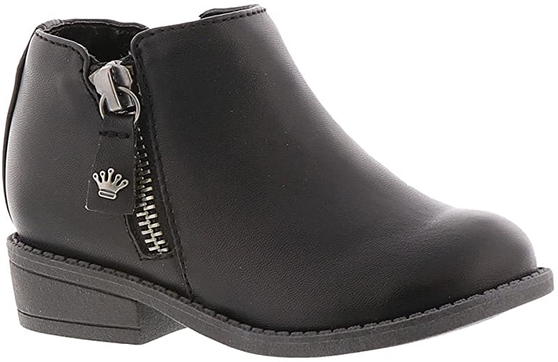 Nina Girl'S Elma Toddler Slip On Boot Black Size 7 M Us Little Kid